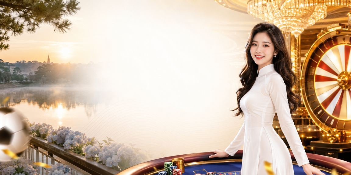 Không khí Đà Lạt với quay thưởng minh họa nhóm mini game giải trí