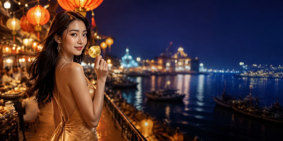 Bối cảnh Vũng Tàu về nạp VND trên điện thoại tại chợ đêm